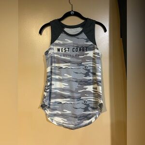 West Coast California Camo Tank Top